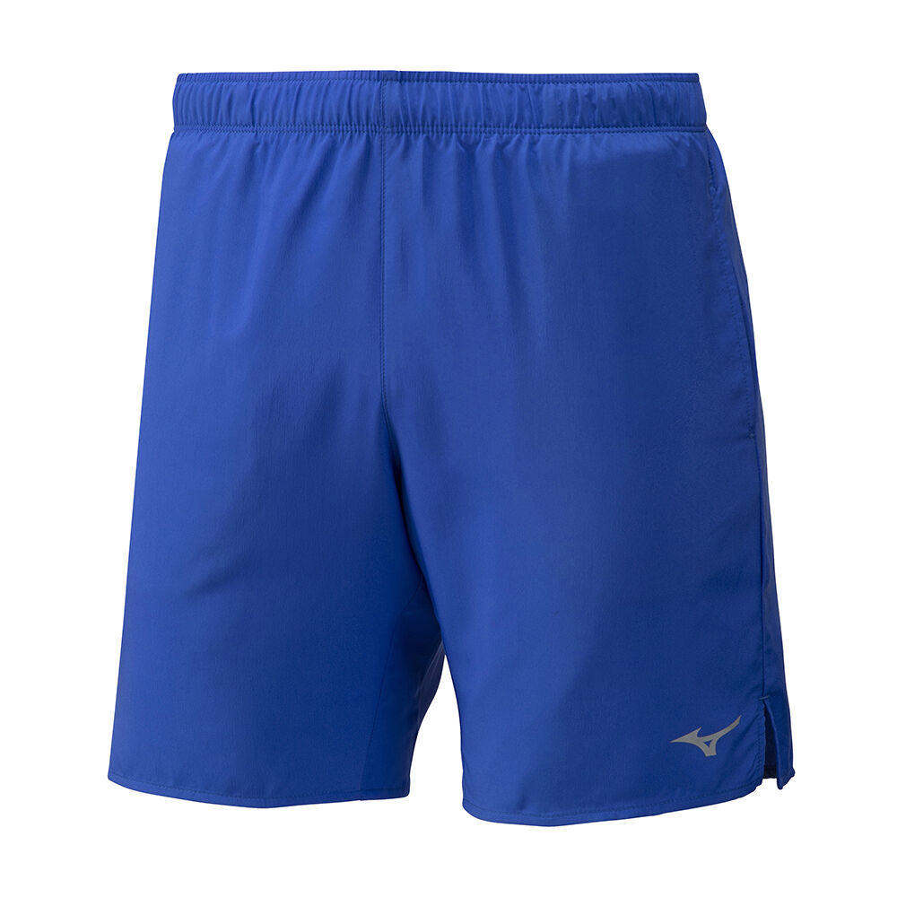 Panske Šortky Mizuno Core 7.5 Bezecke Modre Vypredaj MNOY42301
